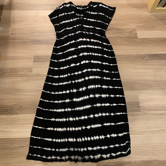 Tie Dye Long Maxi Dress - Picture 2 of 4